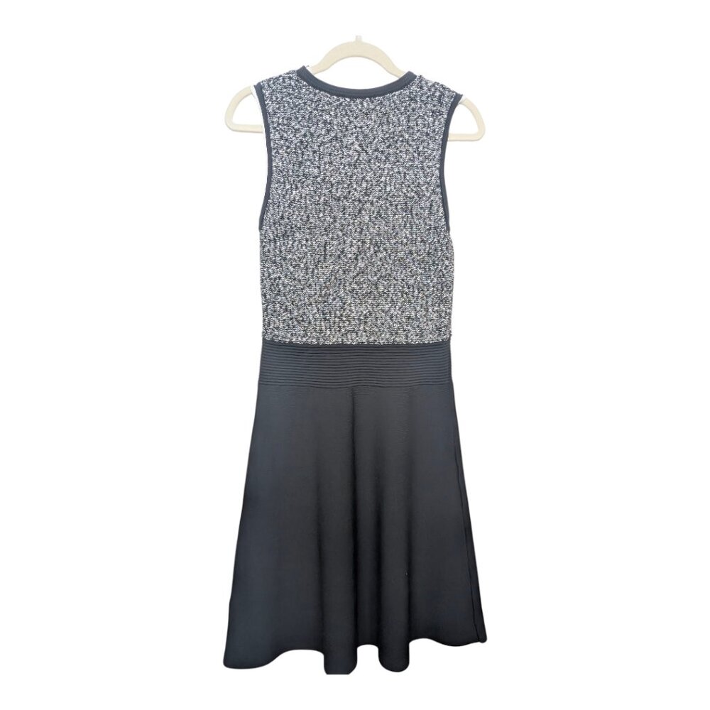 Karl Lagerfeld Paris Hedi Scallop Detail Sweater Dress - Picture 3 of 3